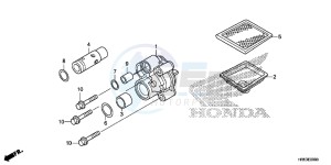 TRX500FM6G TRX680 Europe Direct - (ED) drawing OIL PUMP