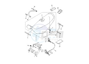 XT X 660 drawing SEAT