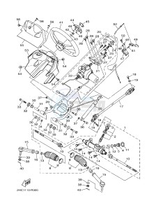 YXZ1000 YXZ10YMXJ (2HCR) drawing STEERING