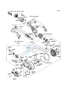 1400GTR ZG1400A8F FR GB XX (EU ME A(FRICA) drawing Drive Shaft/Final Gear