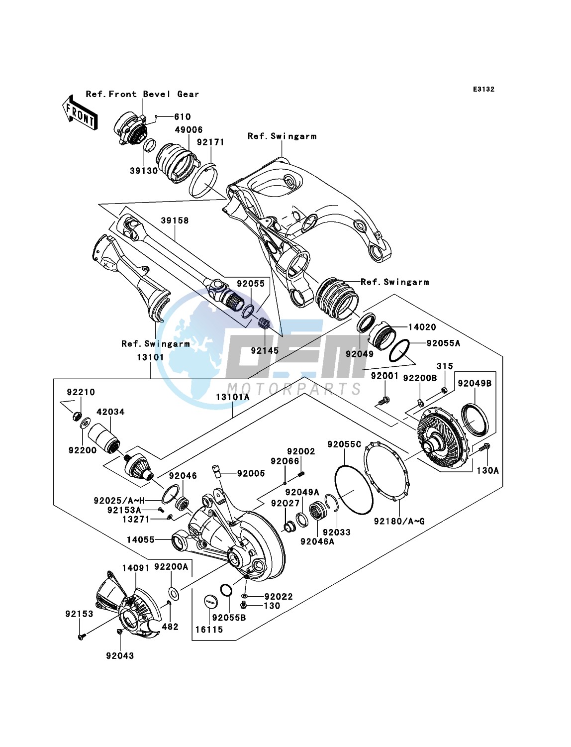 Drive Shaft/Final Gear