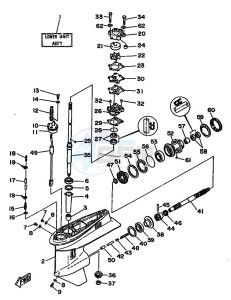 50D drawing LOWER-CASING-x-DRIVE-1