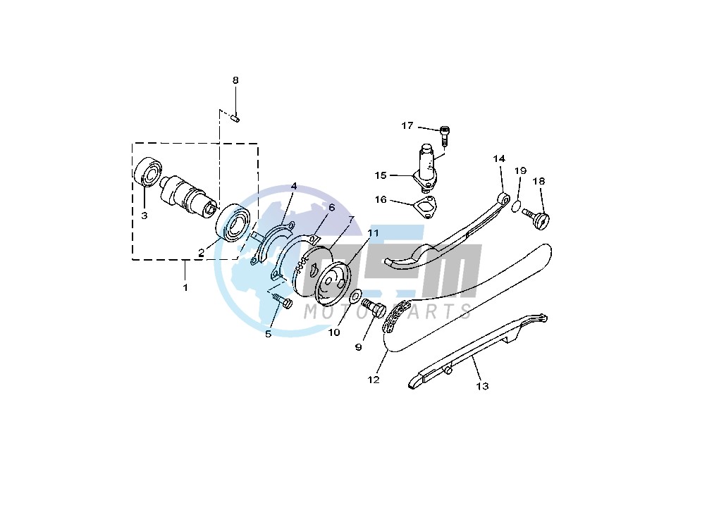 CAMSHAFT- CHAIN