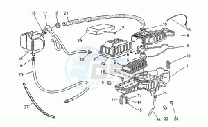 750 X Polizia - PA 2A Serie Polizia/PA 1A Serie drawing Air filter