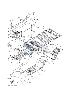 YXZ1000ES YXZ10YPSG YXZ1000R EPS SPECIAL EDITION (2HC8) drawing GUARD