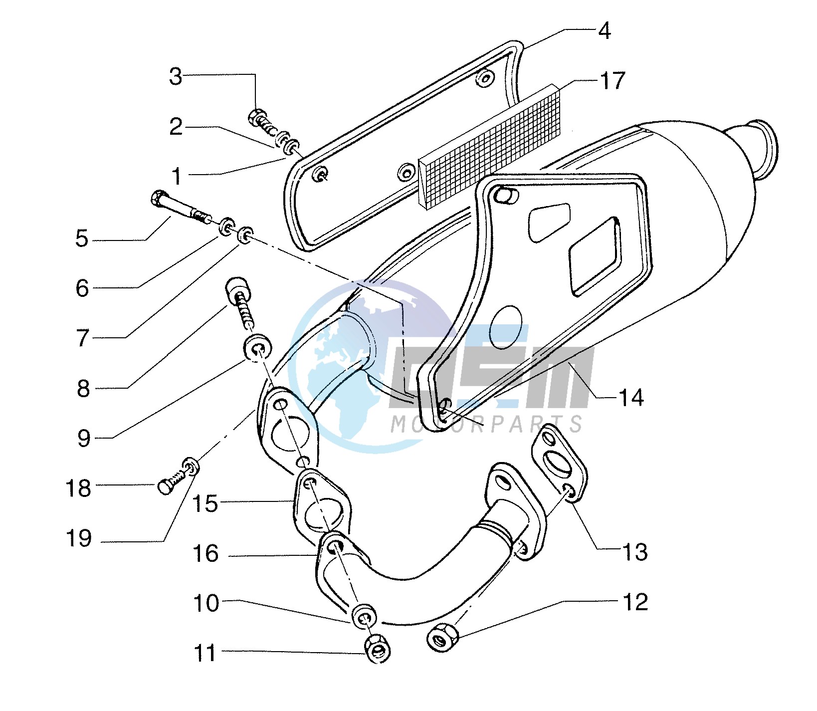 Exhaust pipe