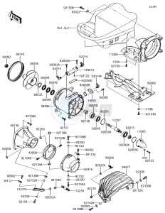 JET_SKI_ULTRA_310X JT1500LFF EU drawing Jet Pump