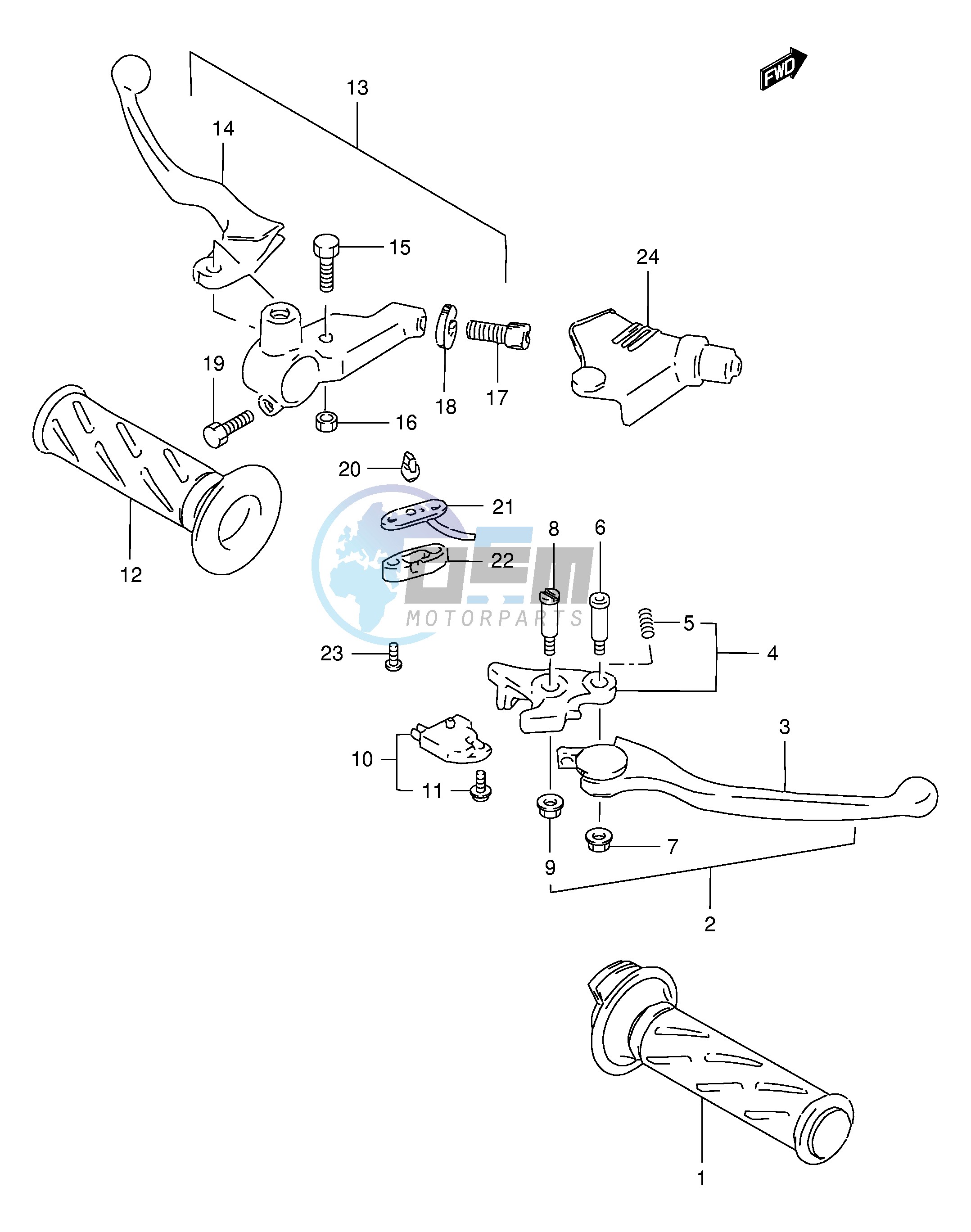 HANDLE LEVER