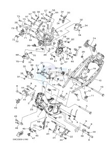 XP500A T-MAX 530 (59CE) drawing FRAME