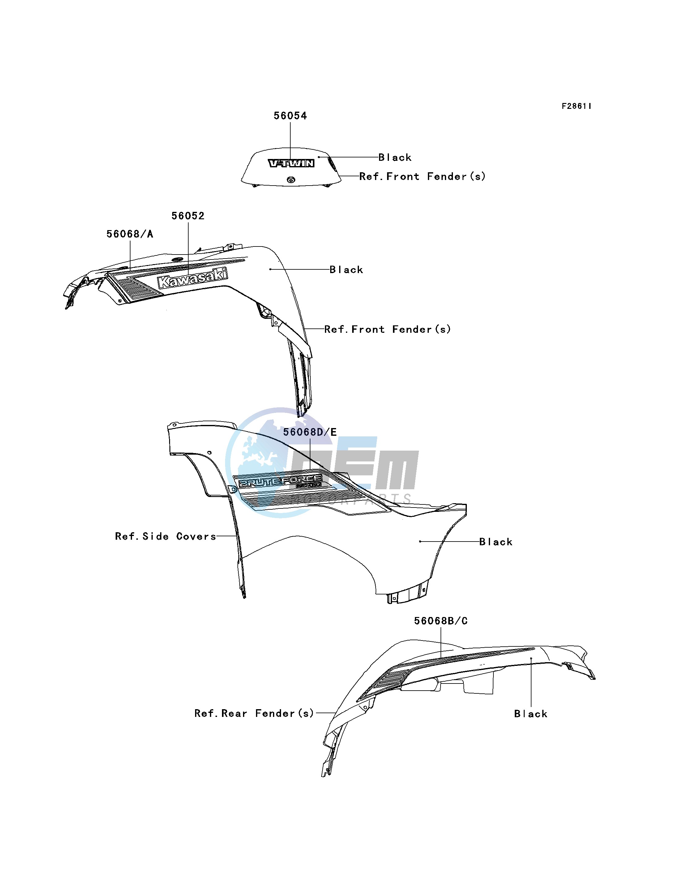 DECALS-- BLACK- --- F9F- -