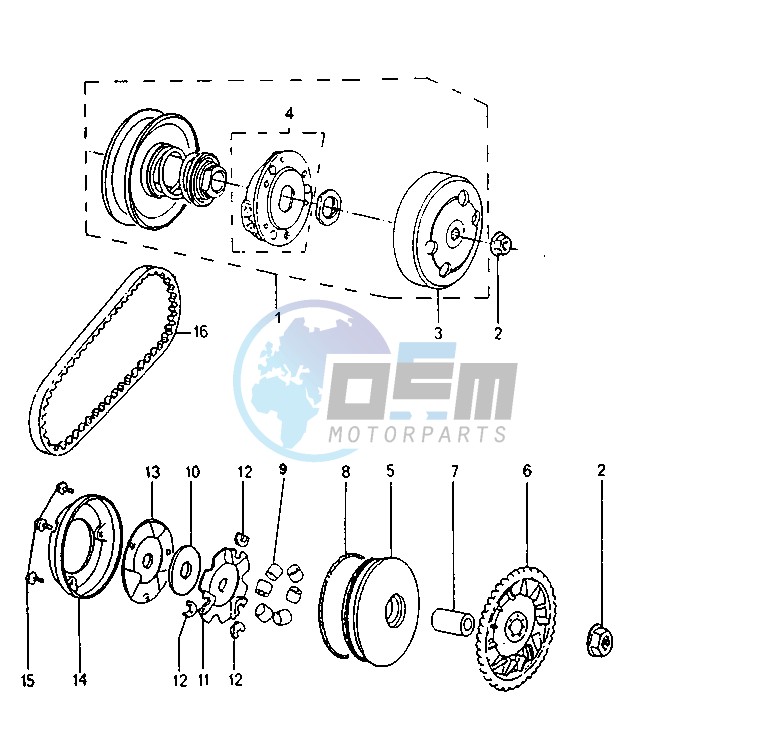 CLUTCH FOR PUMP MIKUNI