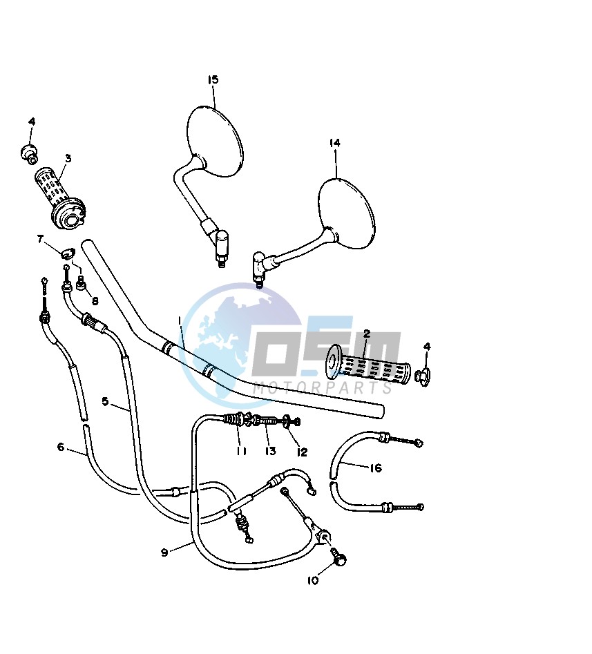 STEERING HANDLE -CABLE