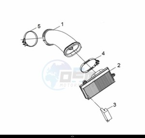 MAXSYM TL 500 (TL47W1-EU) (L9) drawing CVT L. INLET SYSTEM ASSY.