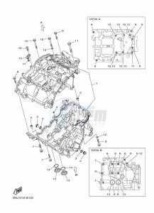 MT-03 MTN320-A (BEV6) drawing CRANKCASE