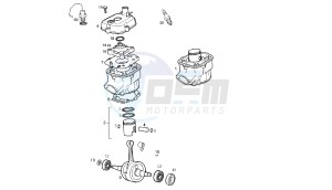 GPR - 50 CC VTHRF1A1A 2T EU2 drawing CRANKSHAFT - CYLINDER