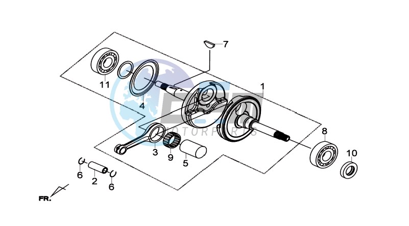 CRANKSHAFT / PISTON / PISTON RING