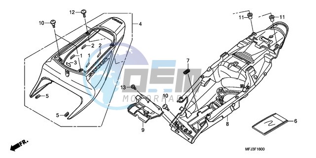 REAR COWL