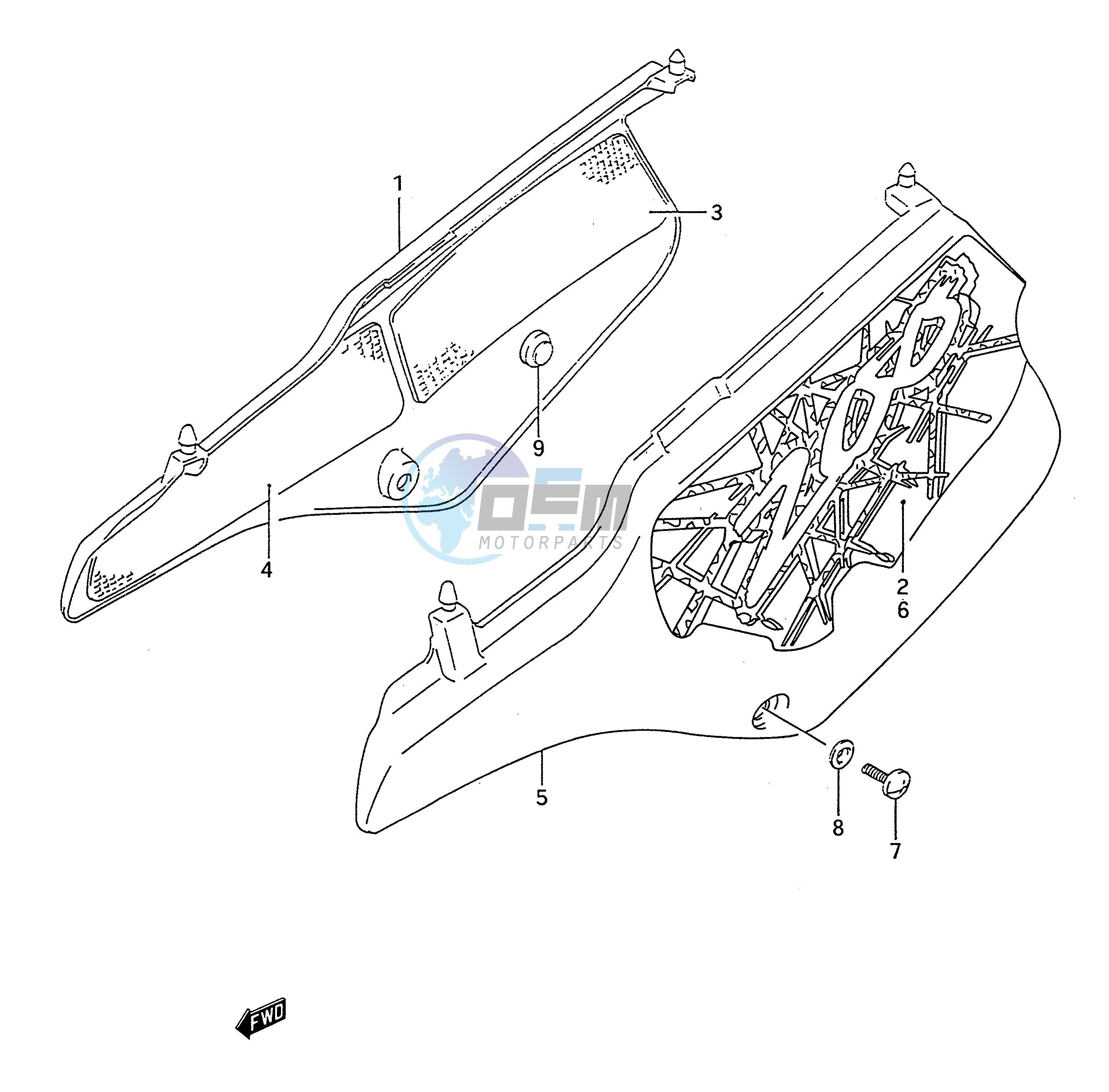 FRAME COVER (MODEL P)