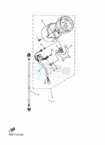 XV250 XV250M (BJP3) drawing METER