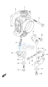 DF 115A drawing Throttle Body