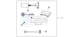 SH300A9 France - (F / ABS CMF) drawing ALARM SYS.