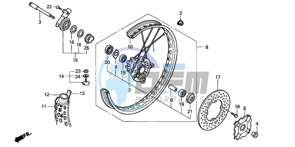 FRONT WHEEL