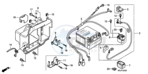 FES1259 UK - (E / MKH 3E) drawing BATTERY