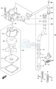 DF 115A drawing Water Pump