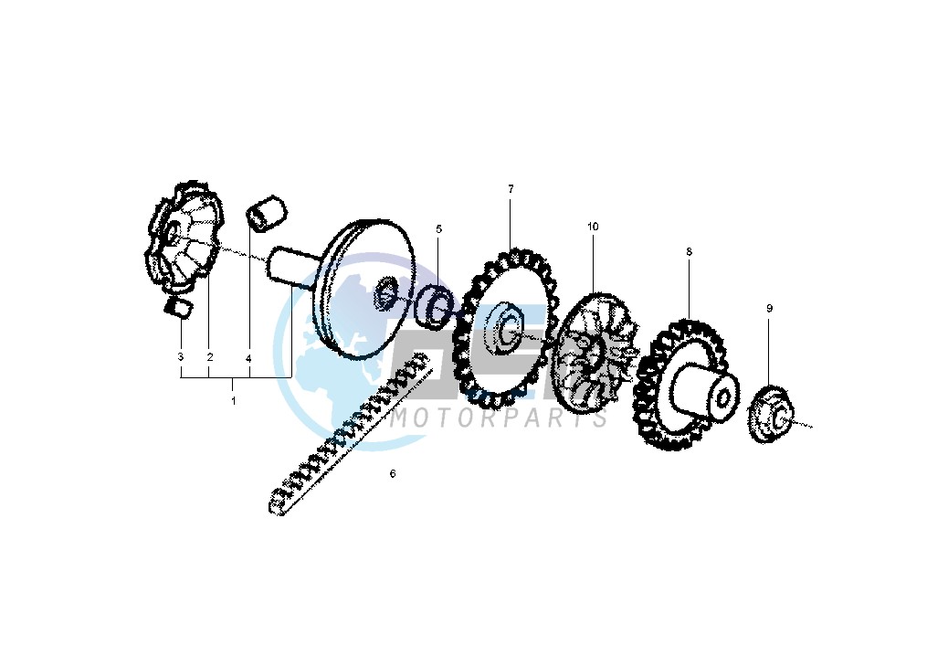 Driving pulley - Belt