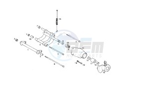 BOULEVARD - 125 CC 150 EU3 drawing SWINGING ARM