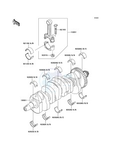 Z750S ZR750-K1H FR GB XX (EU ME A(FRICA) drawing Crankshaft