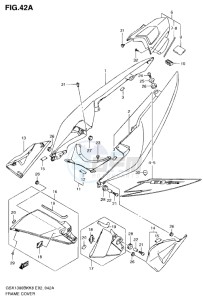 GSX1300B B-KING drawing FRAME COVER (MODEL K8/K9)