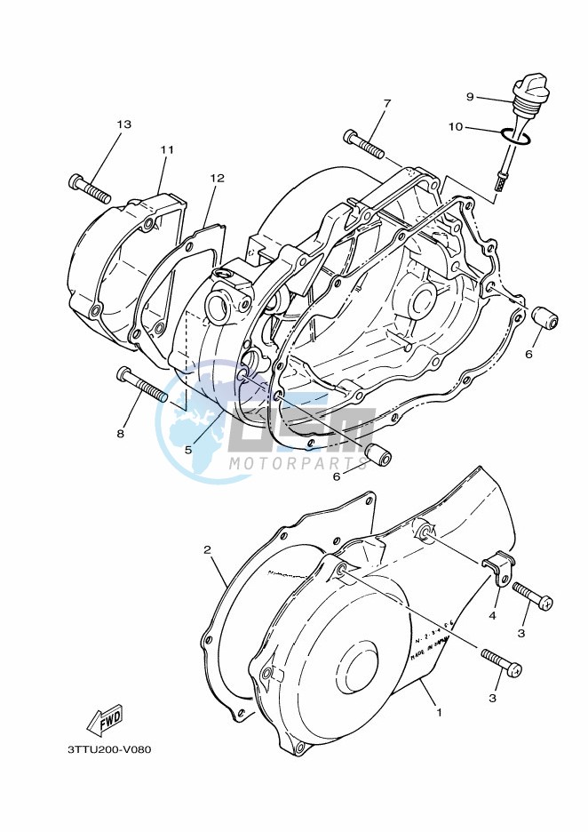 CRANKCASE COVER 1