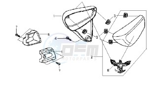 HUSKY 125 drawing COWLING L / R