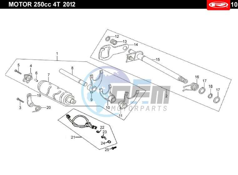 GEAR PRESELECTOR