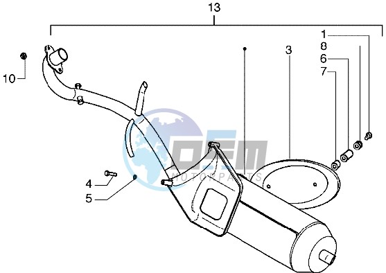 Catalytic silencer