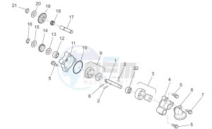 RXV-SXV 450-550 Vdb-Merriman drawing Oil pump