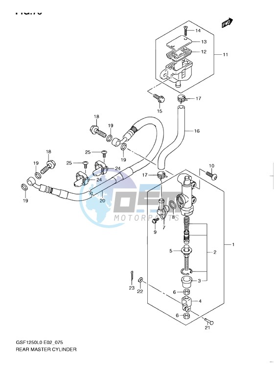 REAR MASTER CYLINDER