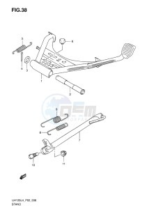 UH125 BURGMAN EU drawing STAND