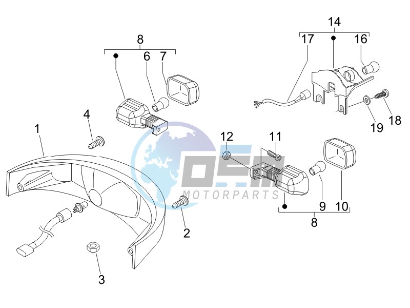 Tail light - Turn signal lamps