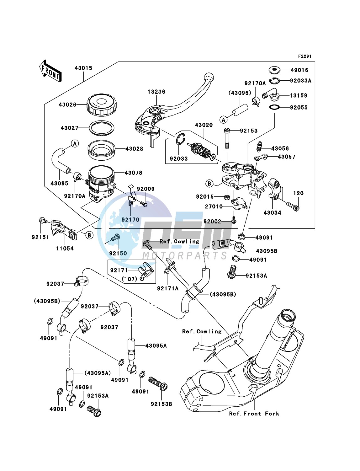 Front Master Cylinder