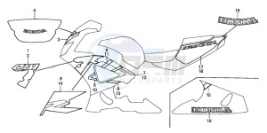 CBR900RE drawing STRIPE/MARK (4)