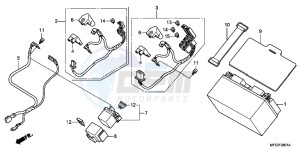 CB600FAC drawing BATTERY (2)