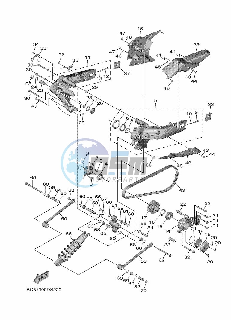 REAR ARM & SUSPENSION