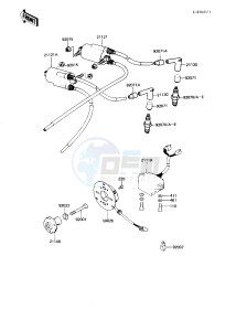 KZ 750 N [SPECTRE] (N1-N2) [SPECTRE] drawing IGNITION