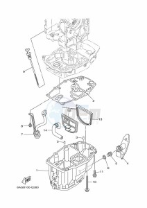 F15CMHS drawing VENTILATEUR-DHUILE