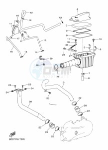 YFM90R (BD3R) drawing INTAKE