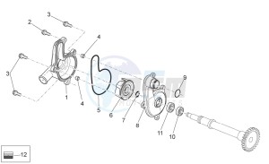 RXV-SXV 450-550 Vdb-Merriman drawing Water pump