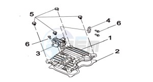 WOLF 300 (L8) EU EURO4 drawing CYLINDER HEAD COVER