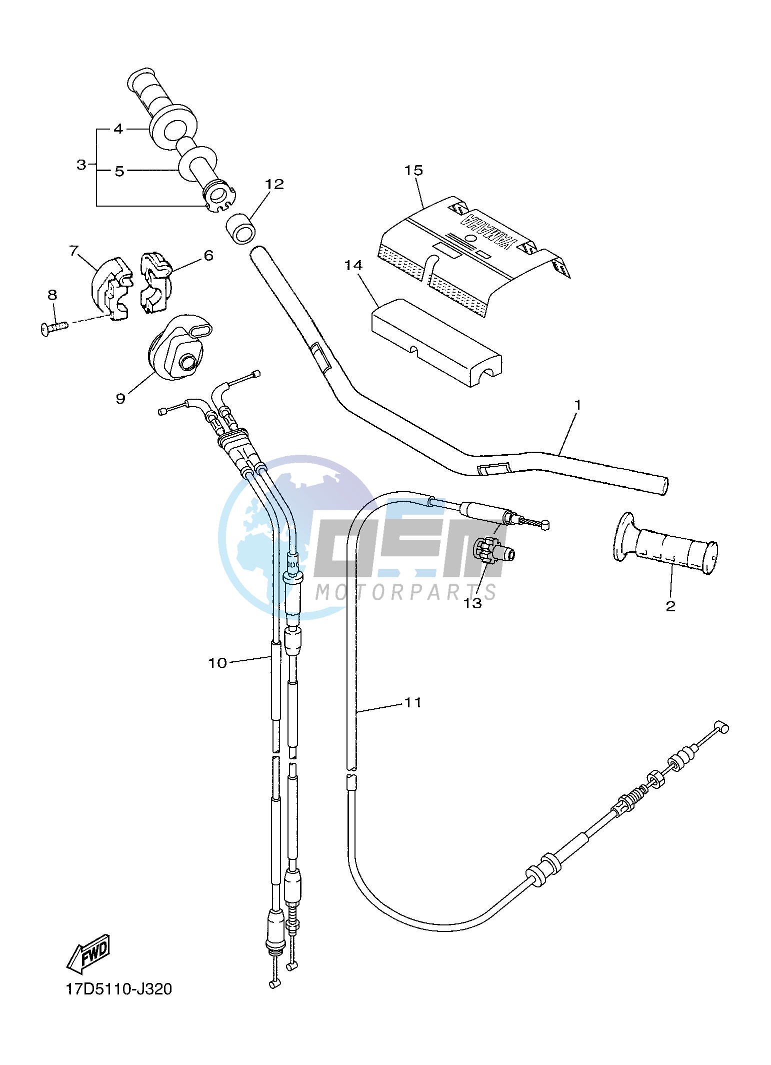 STEERING HANDLE & CABLE